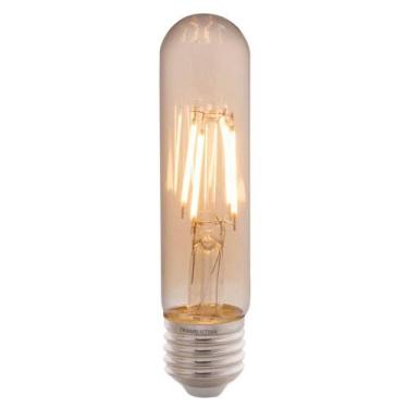 Imagem de Lâmpada Led De Filamento Tramontina T30 4 W 2200 K Luz Amarela âmbar, 
