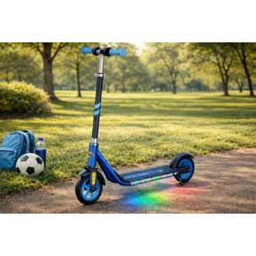 Imagem de Patinete Elétrico Infantil com LED, Velocímetro Digital e Bateria Bivo