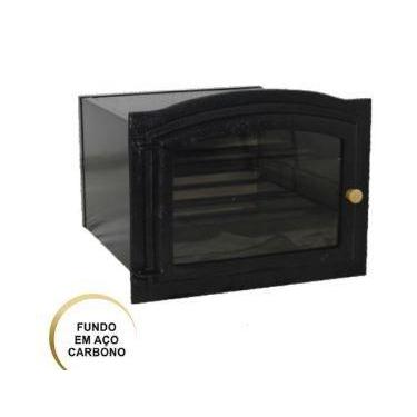 Imagem de Forno Para Fogão A Lenha C50xa33xl47 Frente Vidro - Fuzil
