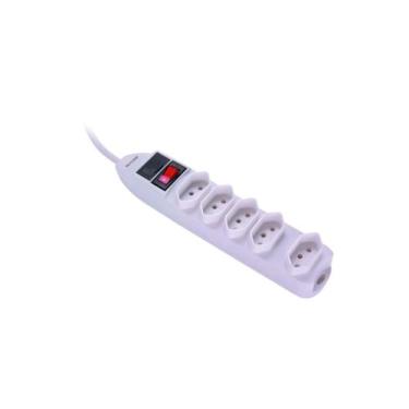 Imagem de Filtro de Linha 5 Tomadas Multilaser WI300 Branco
