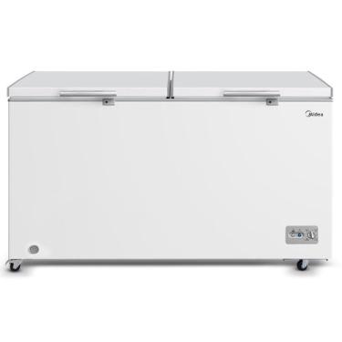 Imagem de Freezer Horizontal Midea 508 Litros 2 Portas MDRC698FZD011 3 em 1 Bran