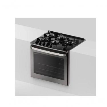 Imagem de Fogão de Embutir 5 Bocas Gás Electrolux Experience Mesa Vidro Temperado Acendimento Automático Cinza 220V