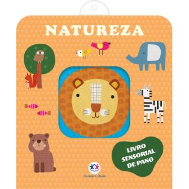 Imagem de Livro - Natureza - Livro sensorial de pano para bebês
