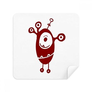 Imagem de Alien Monster Creature Cyclops limpador de tela de tecido de camurça pacote com 2