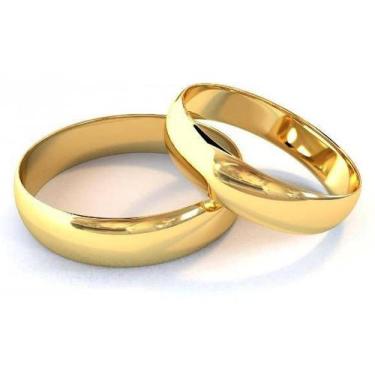 Imagem de Alianças De Casamento Em Ouro 18K Com 8 Gramas E 5mm - Farinni Joias