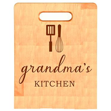 Imagem de Tábua de corte de madeira personalizada, tábua de corte de madeira para cozinha, tábua de corte pessoal, tábua de corte personalizada, estilo 3