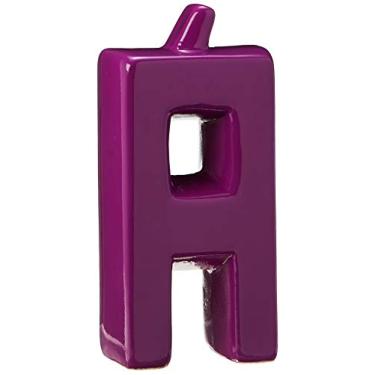 Imagem de Letra Á Decorativa Com Acento Ceramicas Pegorin Orquidea