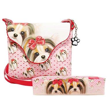 Imagem de Kit Infantil Bolsa e Estojo, Pet Charmosas - Magicc Bolsas KI-066