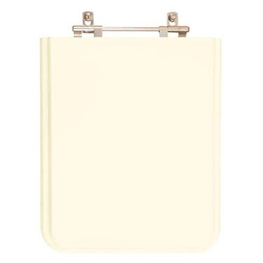 Imagem de Assento Sanitário Poliester Square Biscuit (bege claro) para vaso Incepa