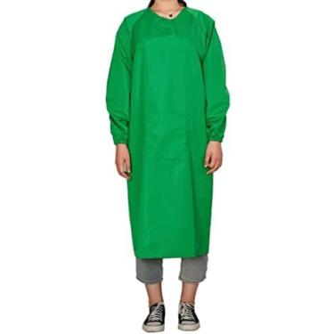 Imagem de Avental À Prova D'água Adulto Resistente À Água E Óleo Avental De Manga Longa, Cozinha Doméstica, Açougue, Avental De Trabalho Em Fábrica De Processamento De Alimentos,A5,120x120cm,Constructive23