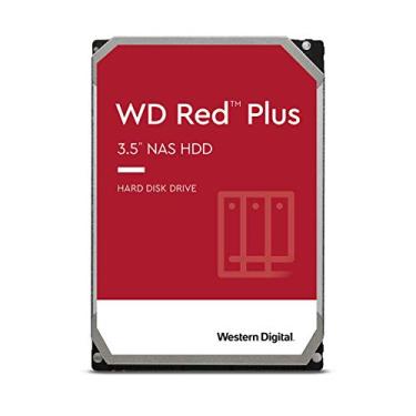 Imagem de Western Digital Disco rígido interno WD Red Plus NAS 8TB - 7200 RPM, SATA 6 Gb/s, CMR, 256 MB de cache, 3,5 polegadas - WD80EFBX