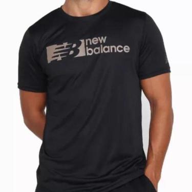 Imagem de Camiseta Masculina New Balance Tenacity Graphic-Preto