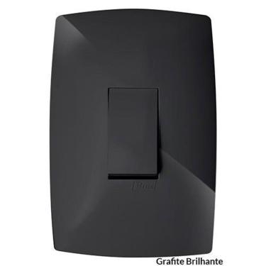 Imagem de Cj Pulsador De Minuteria 4X2 - Blux Home Grafite