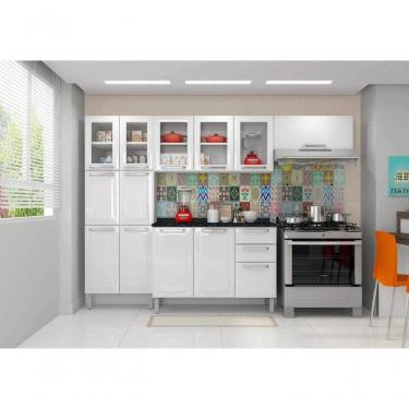 Imagem de Cozinha Itatiaia Tarsila 4 Peças 5 Vidros Branca