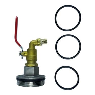 Imagem de Generic de tambor para tambor de 55 galões, de barril de tambor, peças de substituição, adaptador, montagem de de barril de rosca, Comprimento 10.5 cm