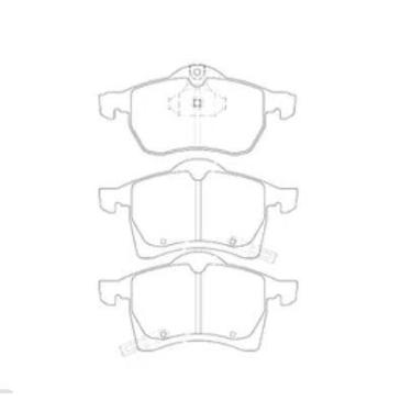 Imagem de Pastilha De Freio T4 2.8 Dianteira Sistema Teves 1104 Syl