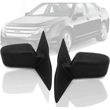 Imagem de Retrovisor Ford Fusion 2007 2008 2009 2010 2011 2012 Com Luz - SBC Peç
