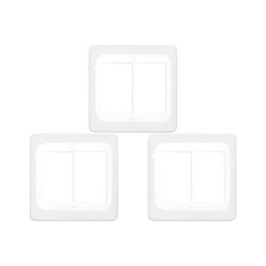 Imagem de Kit C/3 - Espelho Placa Pial Pop C/Suporte 4X4 6Int Lgp46...