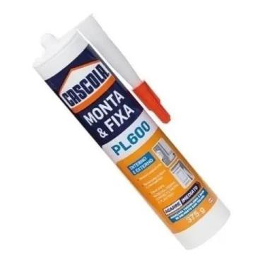 Imagem de COLA CASCOLA MONTA E FIXA PL600 INTERNO EXTERNO 375g FORTE - Henkel