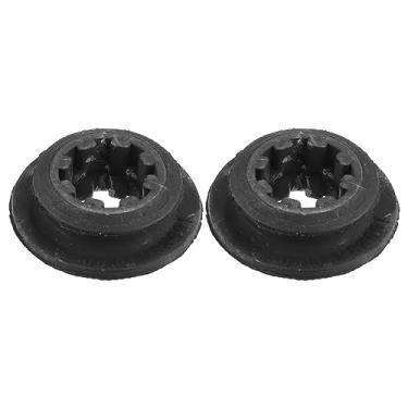 Imagem de uxcell 2 peças de isolador de montagem de radiador de borracha superior para Toyota Corolla 2009-2019 Nº 16523-0T080