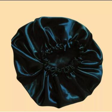 Imagem de Touca de Cetim ANTIFRIZZ dupla face - We.hair, Preto