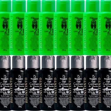 Imagem de Revenda Atacado 8 Gel Detonador com 21 Ervas 200g + 8 Gel Cartilagem d