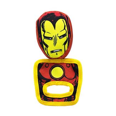 Imagem de Marvel Brinquedo Oxford para cães do Homem de Ferro da Marvel | Super-herói do Homem de Ferro da Marvel para todos os cães e filhotes
