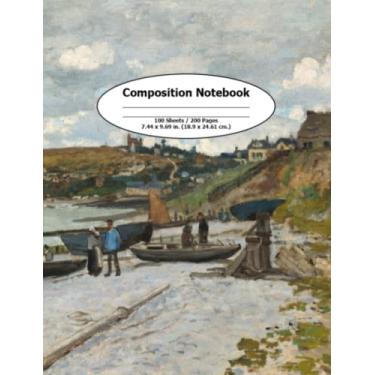 Imagem de Standard College Ruled Composition Book: Claude Monet Cover Series 16/20, Sainte-Adresse (1867), Standard 200pg College Ruled Composition Notebook for ... Monet Cover Series: Composition Notebooks)