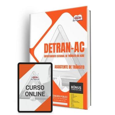 Imagem de Apostila DETRAN-AC 2024 - Assistente de Trânsito - Apostilas Opção