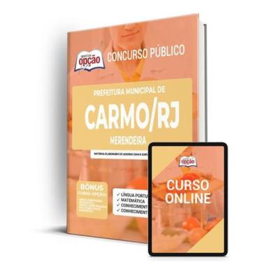 Imagem de Apostila Prefeitura de Carmo - RJ - Merendeira - Apostilas Opção