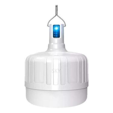 Imagem de Lâmpada Led Bulbo Luz Emergência 38w 6000k Usb Recarrega Cor - NoBrand