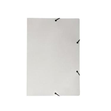 Imagem de PASTA COM ELASTICO DUPLEX BRANCA COM 20 UNIDADES