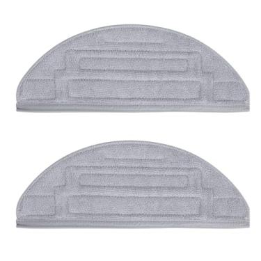 Imagem de roborock Pano de esfregão para aspirador de pó S8 Pro Ultra, com módulos duplos de vibrações sônicas (2 peças incluídas), acessórios de substituição para aspirador de pó robô