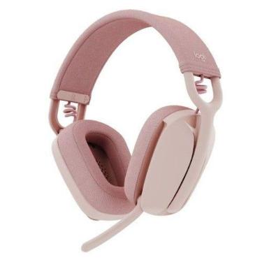 Imagem de Headset Logitech Zone Vibe 100 Rosa S- Fio 981-001223