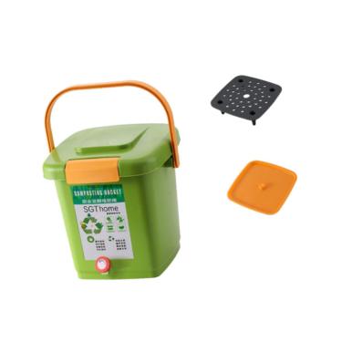 Imagem de Generic Composteira interna para lixo, lixo doméstico, balde de compostagem, tanque de fermentação para pomar, fazenda, quintal, 15l