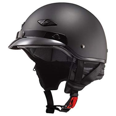 Imagem de Capacete Bagger LS2 para motocicleta meio capaceteLS2 X-Small cinza 568-3011