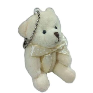 Imagem de Ursinho Chaveiro Lembrancinha 8cm - Miellu, Bege