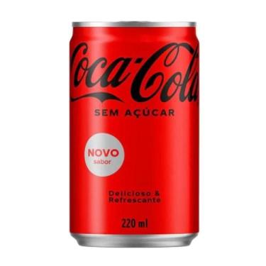 Imagem de Coca-Cola Sem Açúcar lata 220ml