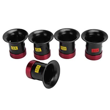 Imagem de 5 Peças Liga De Alumínio Lupas Relógio Reparo Lupa Lupa Acessório Relojoeiros Lupa Lupa Ferramentas De Vidro