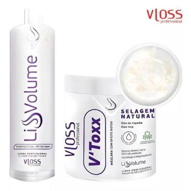 Imagem de Vtoxx Botox Vloss Alisante Efeito Progressiva + Shampoo