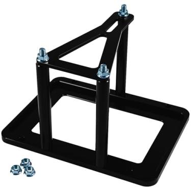 Imagem de LLANNDER Bandeja de bateria universal para porta-malas Caixa de realocação de bateria de alumínio para Optima Race Racing Mount Vermelho Amarelo Azul Top 34 34/78, D34 D34/78, 34M D34M Suporte de