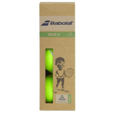 Imagem de Bola De Tênis Babolat Iniciação Green Stage com 03 Bolas