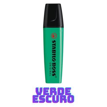 Imagem de Marca Texto - Stabilo - Cis, Verde escuro, Unico