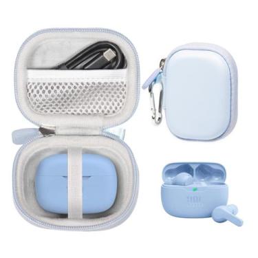 Imagem de Capa CaseSack para fones de ouvido sem fio JBL Vibe Beam True (azul)