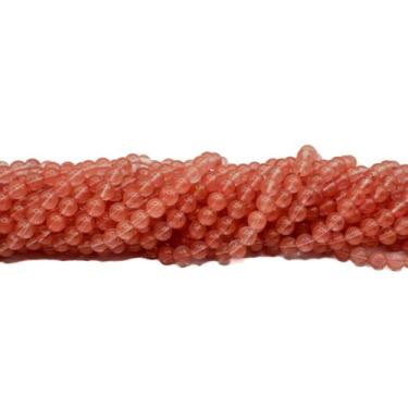Imagem de Fio de Contas Quartzo Cereja - Pedra - 08mm - Pistris Imports
