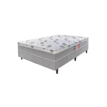 Imagem de Cama Box Casal Conjugada Aspen 138x47 Molas Ensacadas Euro Pillow D26 