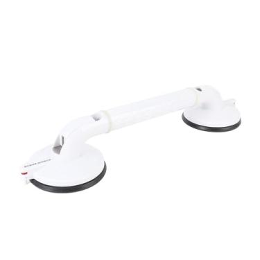 Imagem de Luocute Barra de Apoio do Copo de Sucção, Alça de Chuveiro para Banheiras e Chuveiros, 2 Pacotes de Suporte Estável de Sucção Forte, Sem Montagem de Broca