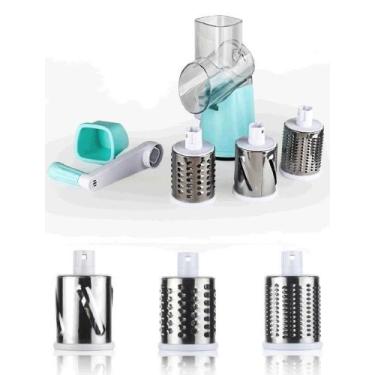 Imagem de Ralador Cortador Fatiador de Alimentos 3 em 1 MaxChef