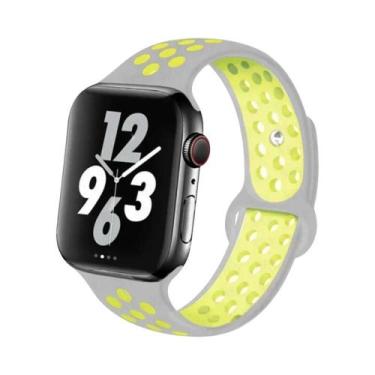 Imagem de Pulseiras De Silicone Para Apple Watch De 45mm, 44mm, 49mm, Ultra2, 40