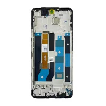 Imagem de Para Oppo Realme C65 4G Display LCD Touch Screen Digitalizador Montagem para Realme C65 5G RMX3910 Display LCD (Preto com Moldura 5G)